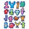 Teacher Created Resources Monsters Stickers, 16 Designs, 1152PK 7087 - alternate 5